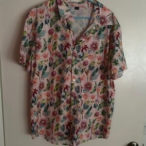 Tropical button down